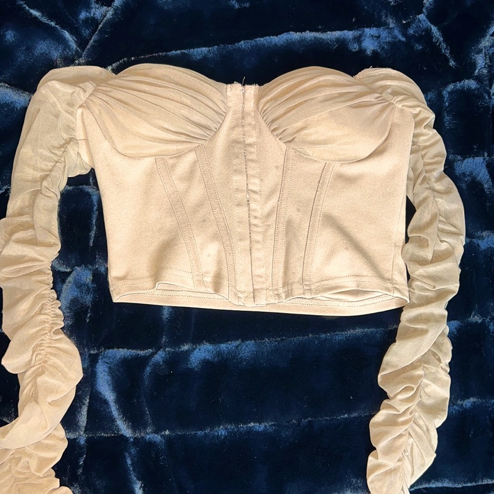 Long Sleeve Crop Top